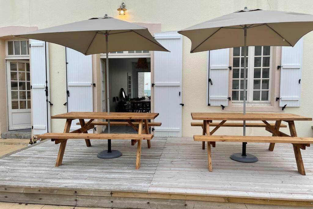 Agon-Coutainville, Villa Bord De Mer Esterno foto